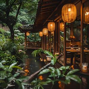 雨水落下