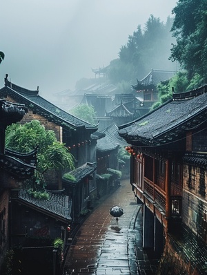 The misty rain in the south of the Yangtze River is so beautifulimagepoetry #Wonderland on earth #beautiful scenery during the journey #苏styleArchitecture #shooting with a sense of cinema #The most beautiful ancient town guide