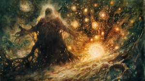 克图格亚（Cthugha）神话体系中的一位旧日支配者,由奥古斯特·威廉·德雷斯创造，并且在其元素阵营划分中被归为象征“火”的存在之一。克图格亚在数以千计的小小光球簇拥下，仿佛活生生的火焰一般不断变形的巨大身影，有时甚至会被形容为地上的太阳。克图格亚又名火焰者；爆燃者；活火焰；凯蒂古·拉。
