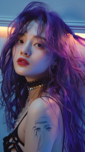紫毛，闪电呆毛，世界上最帅气的女鼠鼠