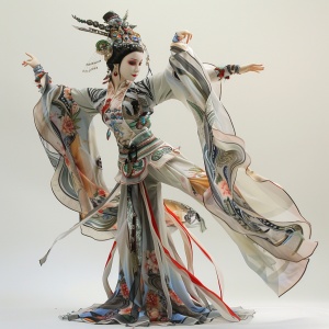 中国现代美女跳舞正面全身照高清质量