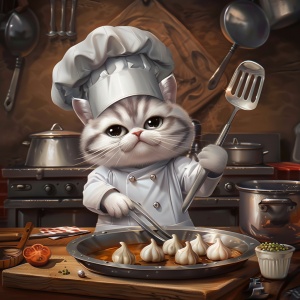 厨师小猫