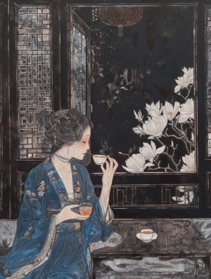 古典美的精髓——中国古代女子喝茶