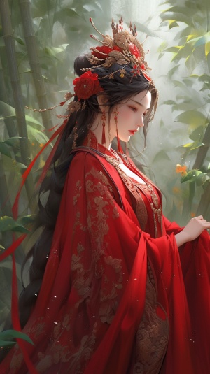 红袍女王：翠林中的神秘王者