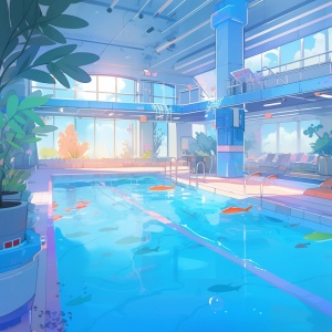 游泳池大厅