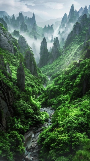 真实山水风景是指自然形成的、未经人工改造的山川景色。这些景色通常包括山脉、河流、湖泊、森林、草地等自然元素，它们共同构成了地球上独特而美丽的自然景观。真实山水风景具有以下特点：1. 自然性：真实山水风景是自然形成的，没有经过人工的雕琢和改造。它们保持着最原始、最自然的状态，展现出大自然的鬼斧神工和无穷魅力。2. 多样性：真实山水风景因地域、气候、地质等自然条件的不同而呈现出丰富的多样性。从雄伟壮观的山脉到温婉秀丽的溪流，从广袤无垠的森林到绿草如茵的草原，每一种景色都有其独特的美感和魅力。3. 变化性：真实山水风景随着季节、天气、时间等自然因素的变化而呈现出不同的风貌。春天万物复苏，夏天绿意盎然，秋天红叶满山，冬天白雪皑皑，每一个季节都有其独特的景色和韵味。4. 和谐性：真实山水风景中的自然元素相互依存、相互映衬，共同构成了一幅和谐美丽的画卷。山脉与河流相互交织，森林与草地相互映衬，形成了大自然中独特的生态景观。总之，真实山水风景是地球上不可或缺的一部分，它们以其独特的自然之美、多样性、变化性和和谐性吸引着无数人的目光和向往。8k顶级品质，大场景，超复杂。