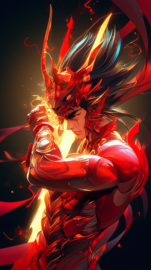 Dragon Shiryu, in the style of hajime sorayama, anime art, Saint Seiya, epic, rtx on, daz3d, animated illustrations, foreshortening techniques, sharp angles, vibrant manga, japanese-inspired style raw stylize 1000 niji 6