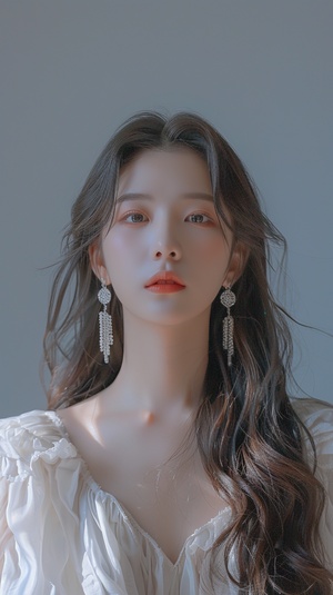 Aesthetic Korean Woman with Delicate Features