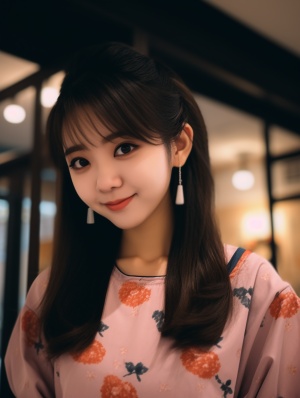 可爱的中国脸：美丽的20岁女孩