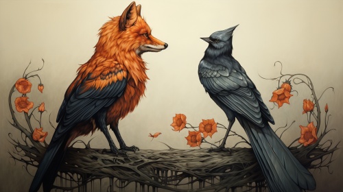 《狐狸与乌鸦》