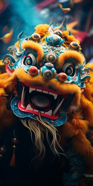 a,close,up,of,a,person,in,a,lion,costume,,chinese,lion,dance,,chinese,lion,dance,concept,art,,chinese,lions,fighting,,smooth,chinese,lion,,chinese,mythology,,yellow,lion,dance,head,festival,,cyan,chinese,lion,fantasy,,golden,lions,,lion,warrior,,chinese,warrior,,asura,from,chinese,myth,,lion,dance,face,,full,traditional,chinese,armor,,chinese,costume,,monkey,king,,peking,opera