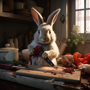 兔子厨房菜刀