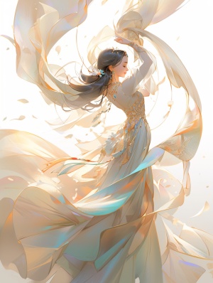 Ethereal Airy and Graceful: Wind and Elemental Garments