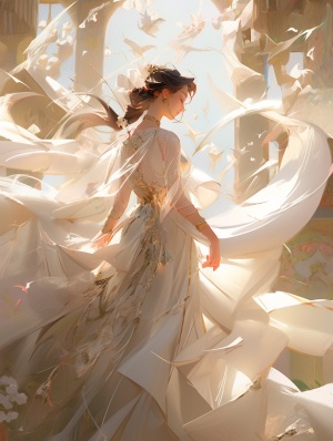 Ethereal Airy and Graceful: Wind and Elemental Garments