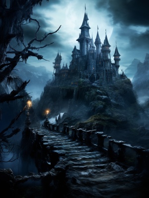 幽灵城堡：你误入一座神秘的幽灵城堡，城堡里弥漫着阴森的气息，幽灵们在走廊里游荡，发出诡异的笑声，你需要勇气和智慧才能逃离这个可怕的地方。