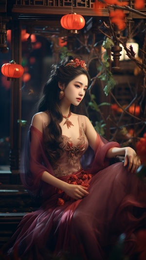 中国古代漂亮女士的电影剧照