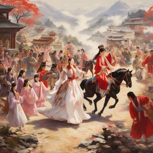 深山野箐，中国乡村的喜庆婚礼