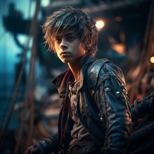 海盗船与数字男生：赛博朋克的奇妙世界
