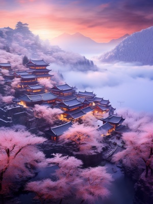 贵州古镇：云海中的唯美风景