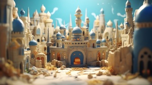 可爱粘土冻结帧动画：故宫3D微缩世界