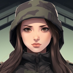 9,square,,border,,quadrangle,,illustration,,two,people,,a,young,soldier,in,camouflage,and,a,beautiful,young,girl,standing,,Girl,black,long,hair,,head,curtain,micro,volume,,(girl,wearing,casual,clothes,1.8),face,close-up,,expression,close-up,,body,expression,,exaggerated,action,,all,kinds,of,emotions,,all,kinds,of,expressions,,white,background,,q,version,,clear,outline,,perfect,details,,clear,boundaries,,no,cross,,8K,,24,square,layout
