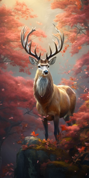 Loving Nature Mystic Deer