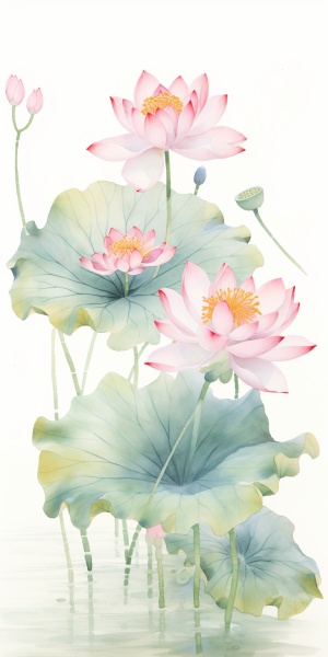 An Ancient Chinese Poem: Lotus Blooming in Early Puberty