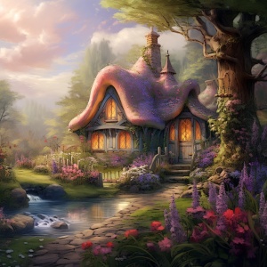 梦幻花园与童话小屋