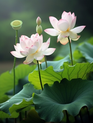 An Ancient Chinese Poem: Lotus Blooming in Puberty