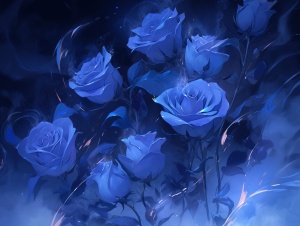 硝烟中的蓝玫瑰