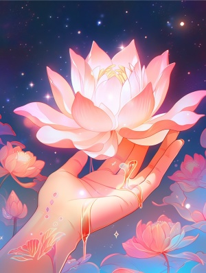 Artgerm-style Pink Lotus: Mind-bending Murals and Romantic Chinese Iconography