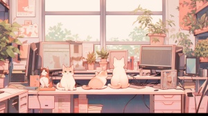 电脑桌面宠物分区