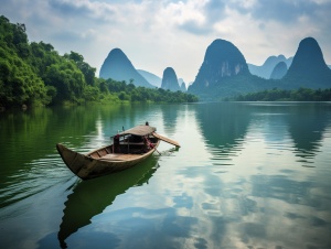 The Ancient and Enchanting Guilin Landscape