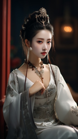 完美展现中国女性之美，细致刻画真实肌肤细节的摄影作品