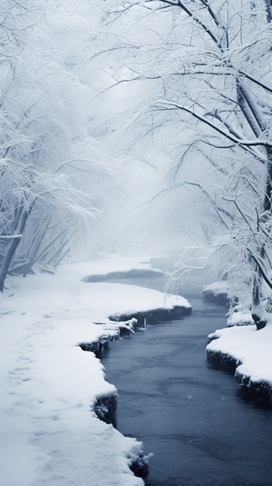 东北雪淞：雪景诗意的仙境