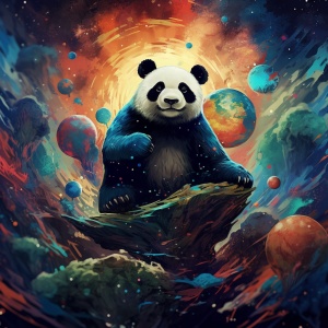 宇宙 熊猫 星球