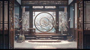 中国传统建筑中的对称美