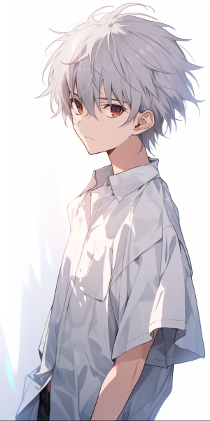Anime Boy Niji: High Quality Official Art