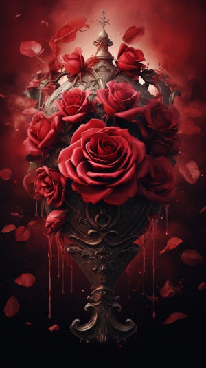 爱心与玫瑰