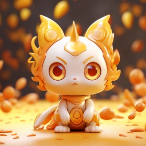 Cute Kirin Blind Box with Exquisite Expression and 8K Ultra HD 3D Rendering