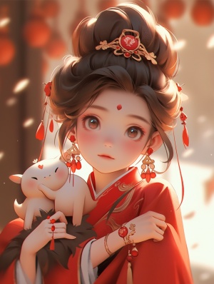 红色女孩：新时代的汉代童话故事