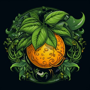绿色橙子Logo