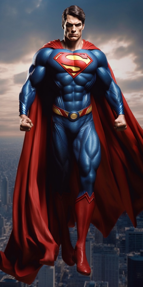 DC超人 DC经典老版超人 肌肉男 超人