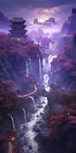 日照香炉生紫，遥看瀑布挂前川。飞流直下三千尺，疑是银河落九天。李白还有所有诗人。