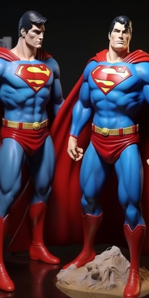 DC超人 两个超人