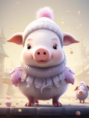 可爱的猪猪
