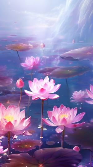 Pink Petals: A Dreamy 8K HD Painting of Summer