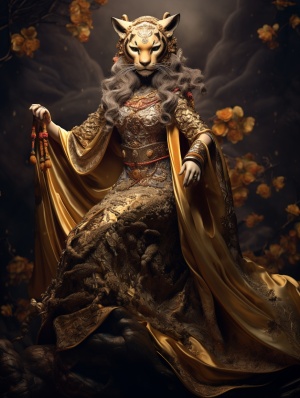 中国古代神仙西王母娘娘的神秘形象