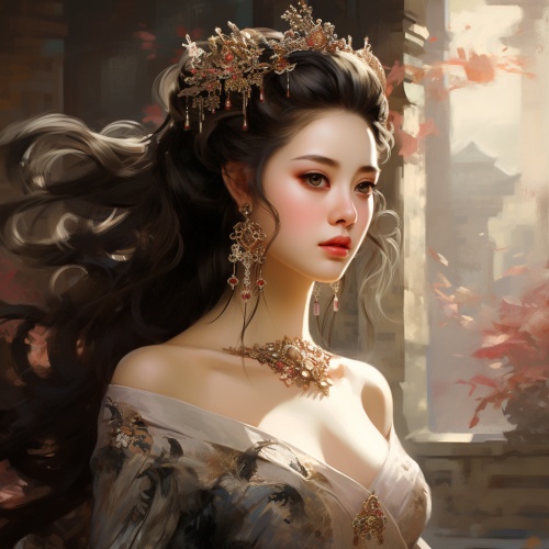 中国古典美女，高贵典雅