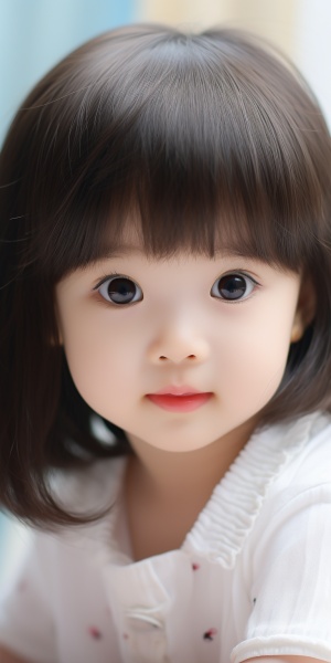 中国超萌孩子，白皮肤，黑眼睛，萌萌哒，婴儿肥，真人，超清，卡哇伊，萌化了，